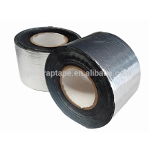 Waterproof aluminum foil butyl rubber tape for oil gas pipe anti corrosion